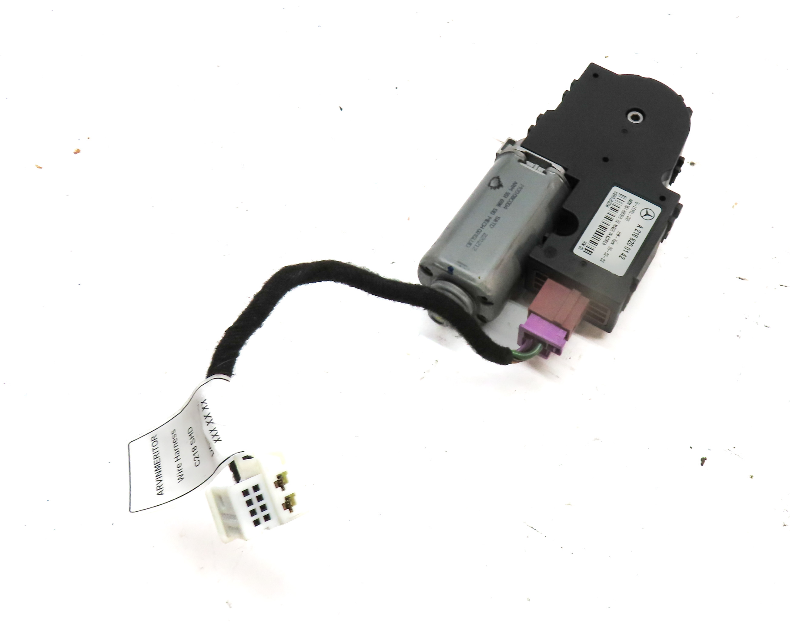 2008-2016 MERCEDES C250 C300 C350 E250 E350 E550 E63 (W204 W212) SUNROOF MOTOR — exact item pictured